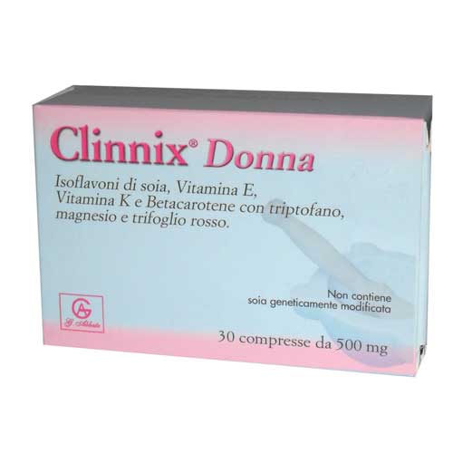 

Clinnix Compresse donna menopausa Integratore Alimentare 30 cpr