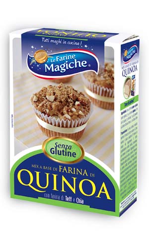 

Le Farine Magiche Mix A Base Di Farina Di Quinoa Senza Glutine 200g