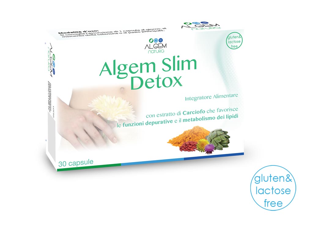 Image of Algem Natura Algem Slim Detox Integratore Alimentare 30 Capsule 970524563