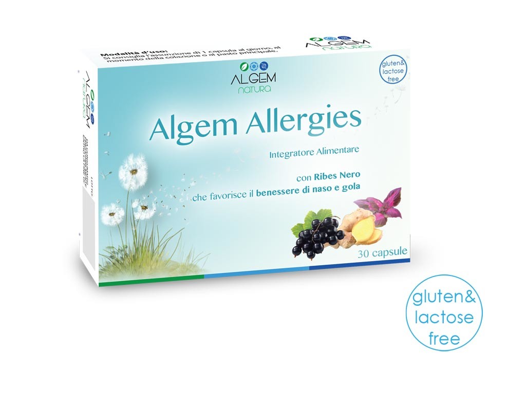 Image of Algem Natura Algem Allergies Integratore Alimentare 30 Capsule 970525832