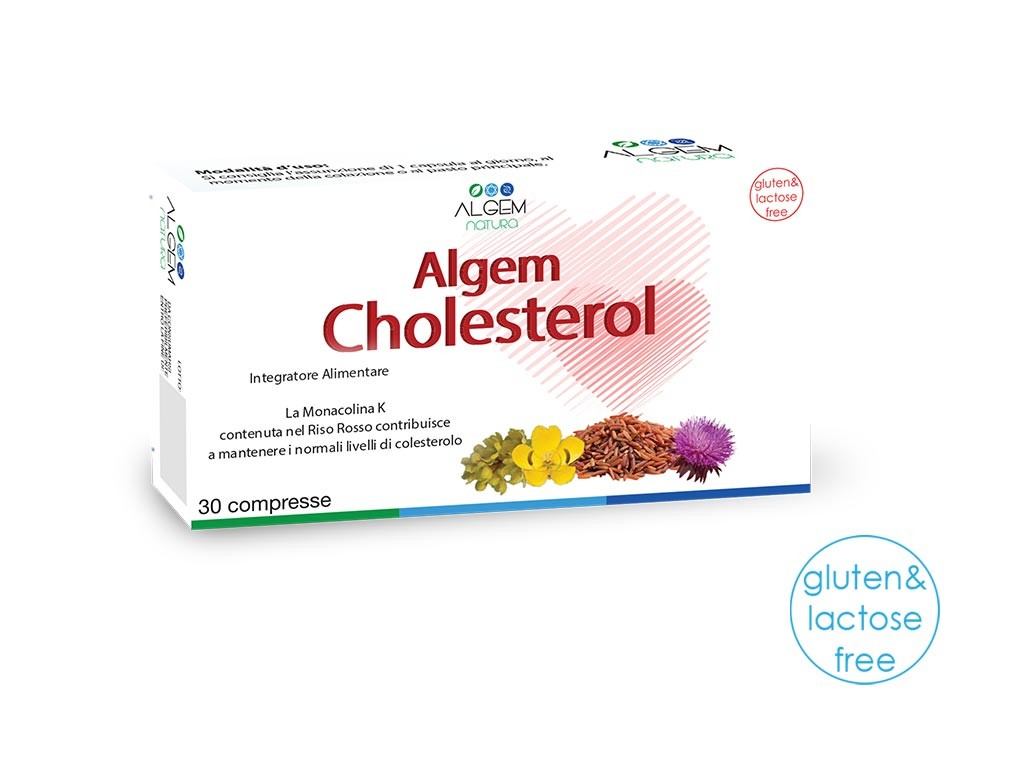 Image of Algem Natura Algem Cholesterol Integratore Alimentare 30 Compresse 970536239