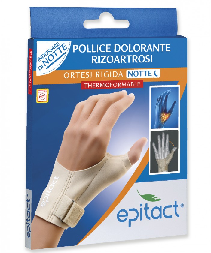 

Epitact Ortesi Rigida Notte Supporto Correttivo Per Pollice Mano Sinistra Dolorante Da Rizoartrosi Taglia M 1 Pezzo