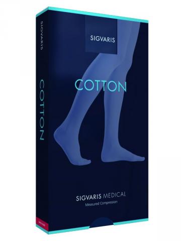 Image of Sigvaris Cotton Med 2 AG Monocollant SInistro Punta Aperta Colore Naturale Taglia S Lungo Plus