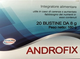 

Nysura Pharama Androfix Integratore Alimentare 20 Buste