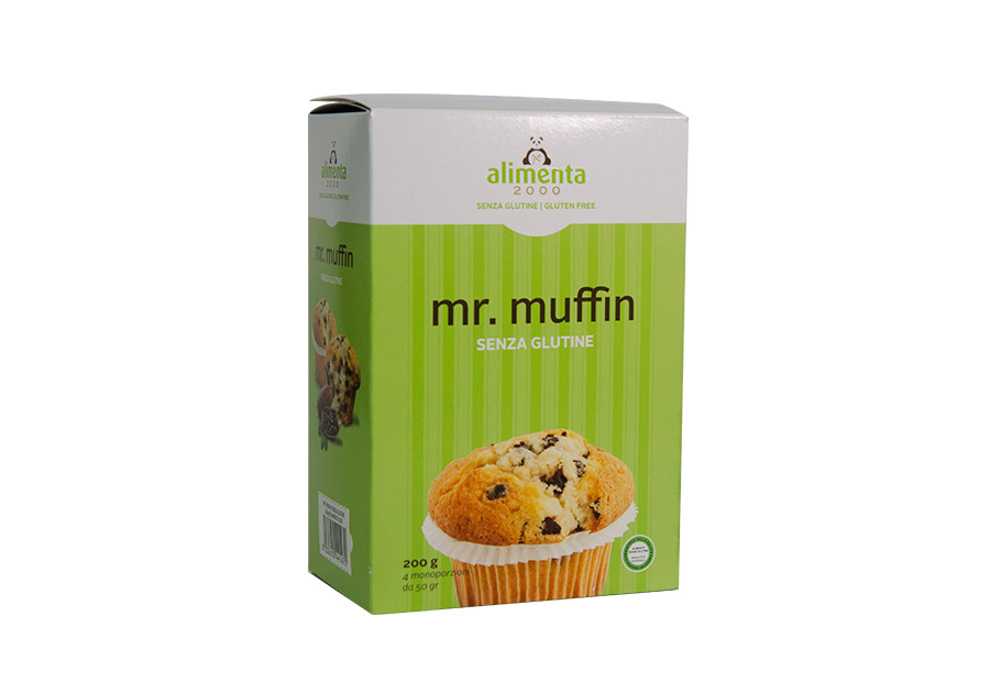 Image of Alimenta 2000 Mr Muffin Senza Glutine 200g
