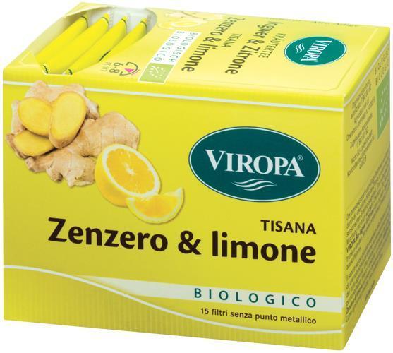 Viropa Zenzero&Limone Integratore 15 Bustine