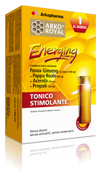 

ArkoRoyal Energing Complex Integratore Alimentare 10 Flaconcini Monodose