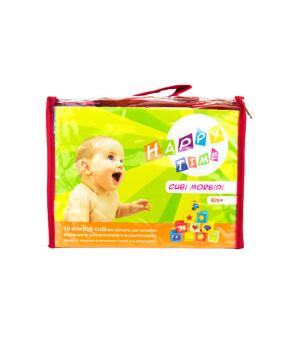 Image of Elledifri Fiocchi Di Riso Happy Time Cubi Morbidi 6mesi+ 10 Pezzi033