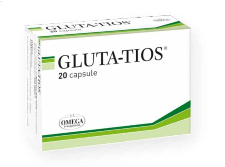 

Omega Pharma Gluta-Tios Forte Integratore Alimentare 20 Compresse