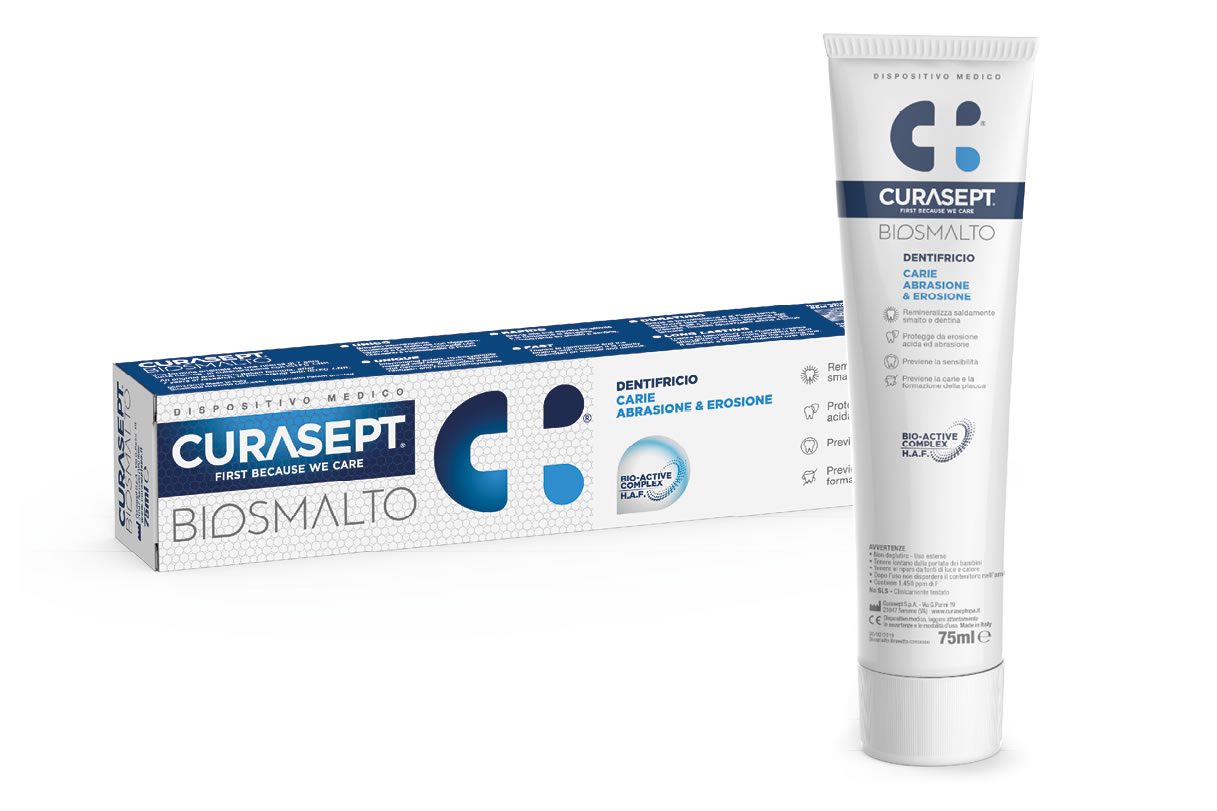 Curasept Biosmalto Dentifricio Protezione Carie 75 ml