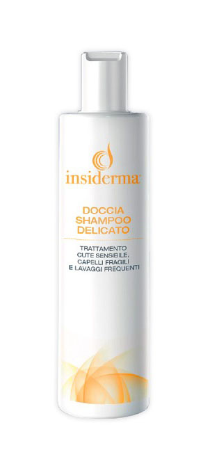 Image of Insiderma Doccia Shampoo Delicato Trattamento Cute Sensibile Capelli Fragili 250ml