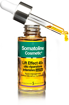 Somatoline Cosmetic Lift Effect 45+ Olio Riparatore Intensivo Notte 30ml