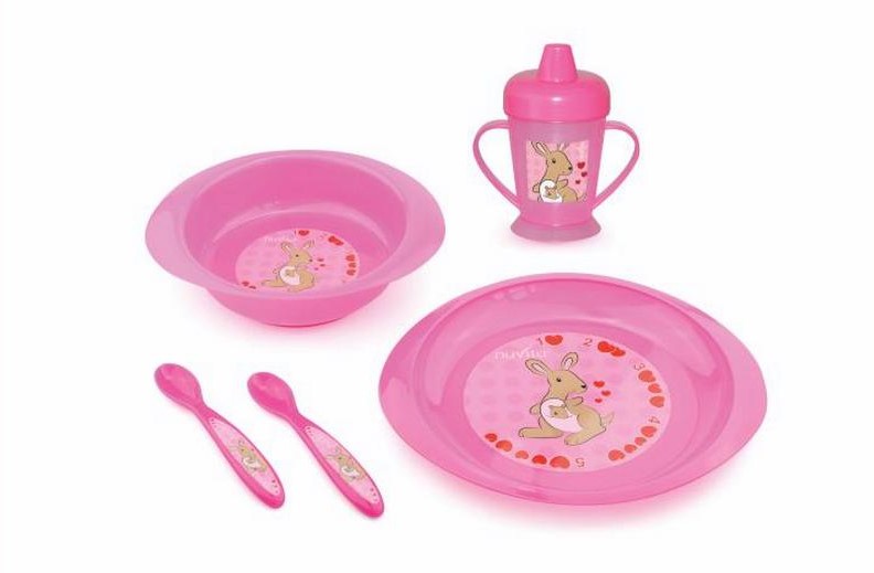 Image of Nuvita Kit Pappa 12 Mesi+ Colore Rosa033