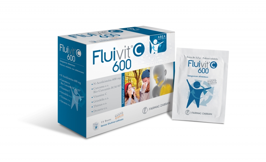 

Fluivit C 600 Integratore Alimentare 14 Bustine