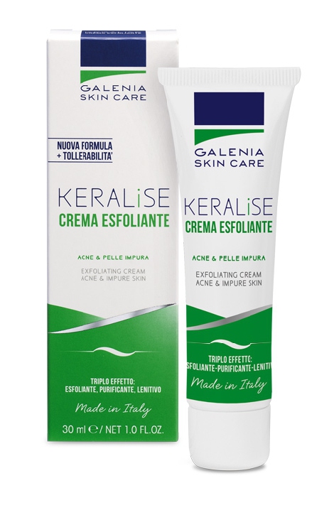 Image of Galenia Skin Care Keralise Crema Esfoliante Acne EPelle Impura 30ml