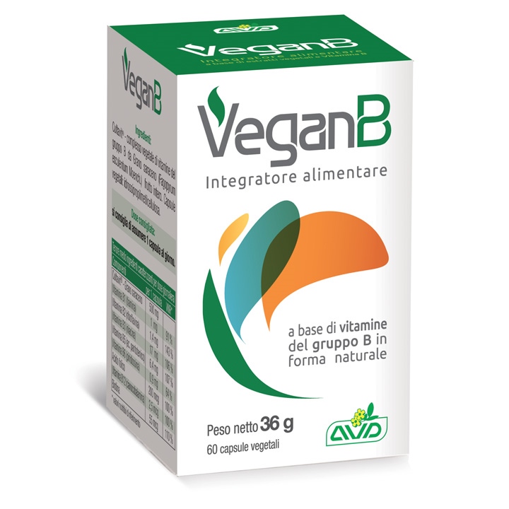 A.v.d. Reform Vegan b 60 Integratore Alimentare Capsule Vegetali