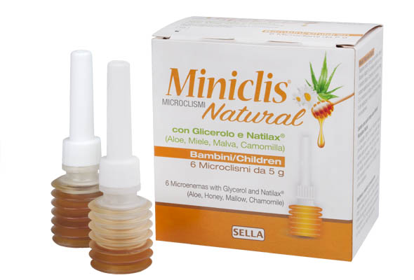 

Sella Miniclis Natural Microclismi Bambini 6 Pezzi