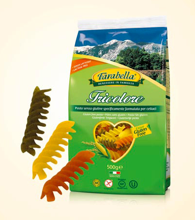 

Bioalimenta Farabella Fusilli Tricolore Senza Glutine 500g