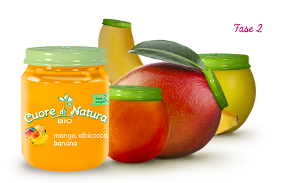 Image of Cuore Di Natura Mango Albicocca & Banana Bio 110g 971285919
