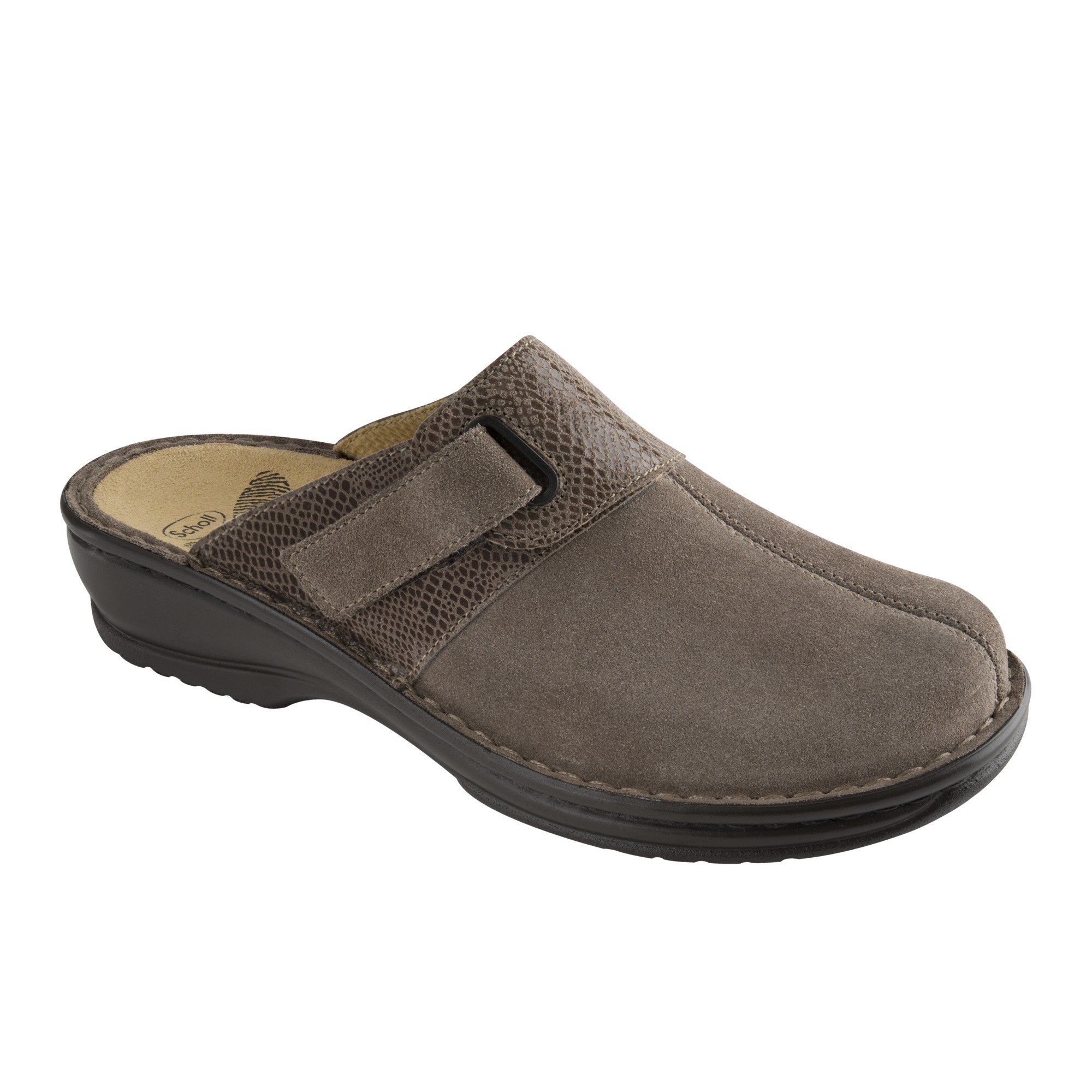 Image of Scholl Iraty Suede Calzetura Colore Taupe Numero 40033