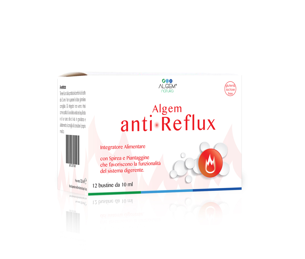 Image of Algem Natura Algem Anti-Reflux Integratore Alimentare 12 Bustine Da 10ml033