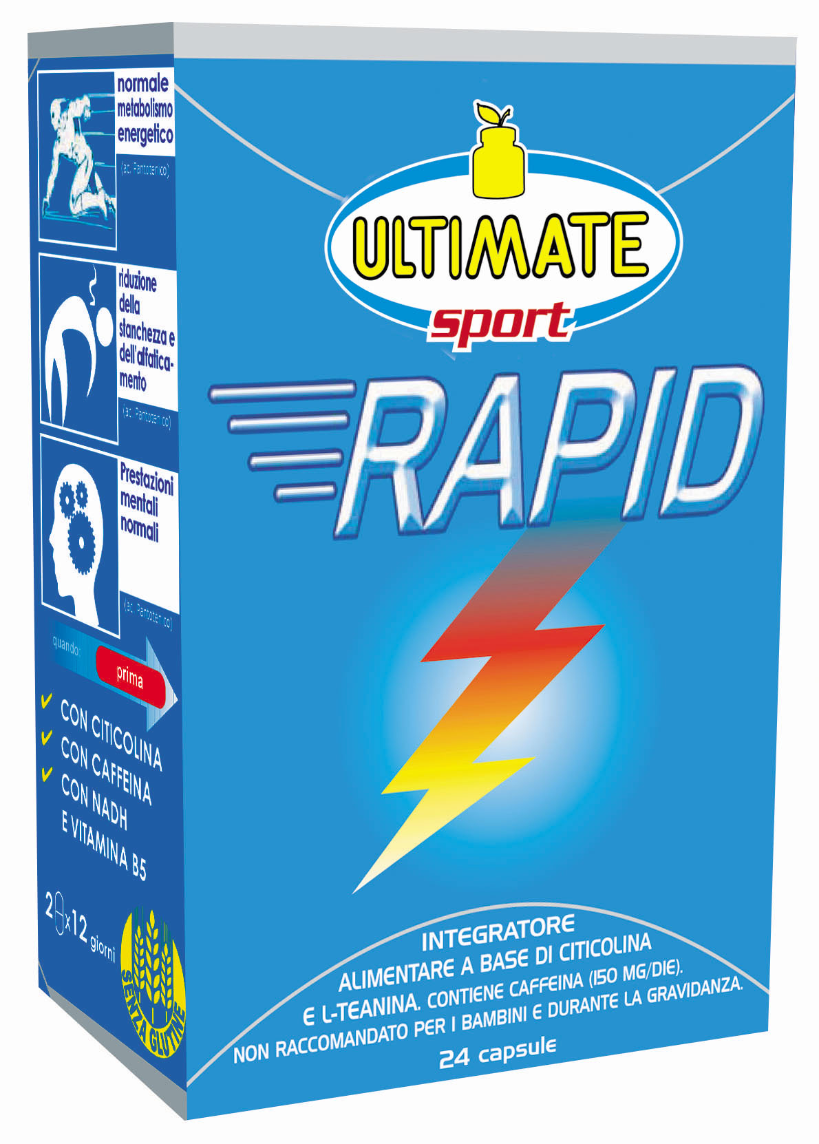 Image of Ultimate Rapid Integratore Alimentare 24 Capsule