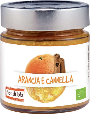 Image of Fior Di Loto Composta Di Arancia E Cannella Biologico 250g033