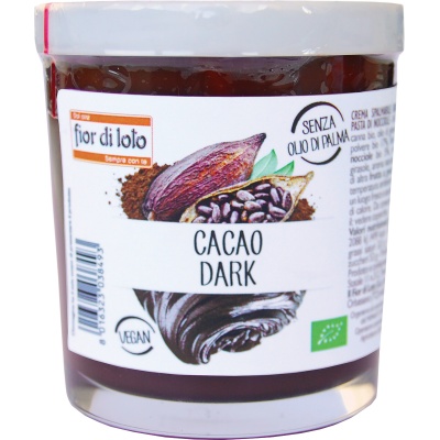 Image of Fior di Loto Crema Cacao Dark Bio 200g033