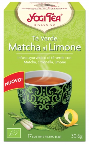 Image of Yogi Tea Te Verde Matcha Limon 17 Filtros X 1,8g