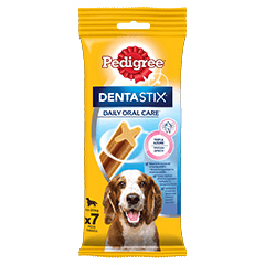 Image of Pedigree Dentastix Medium Snack Per Cani 7 Pezzi