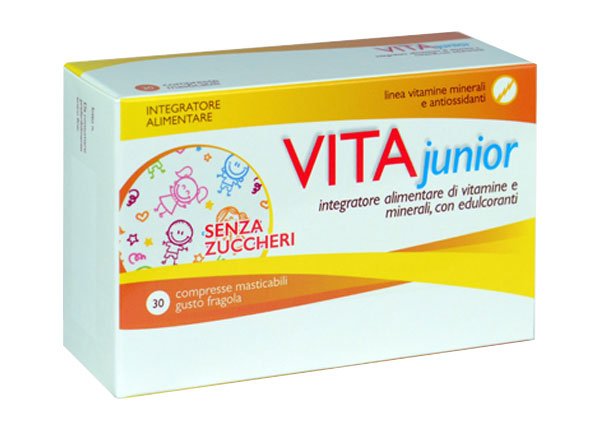 Image of Aqua Viva Vita Junior Integratore Alimentare 30 Compresse 971480532