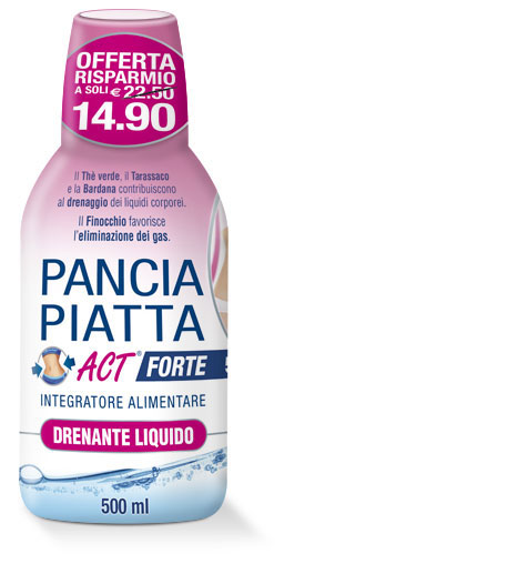 

F&F Pancia Piatta Act Forte Integratore Alimentare 500ml