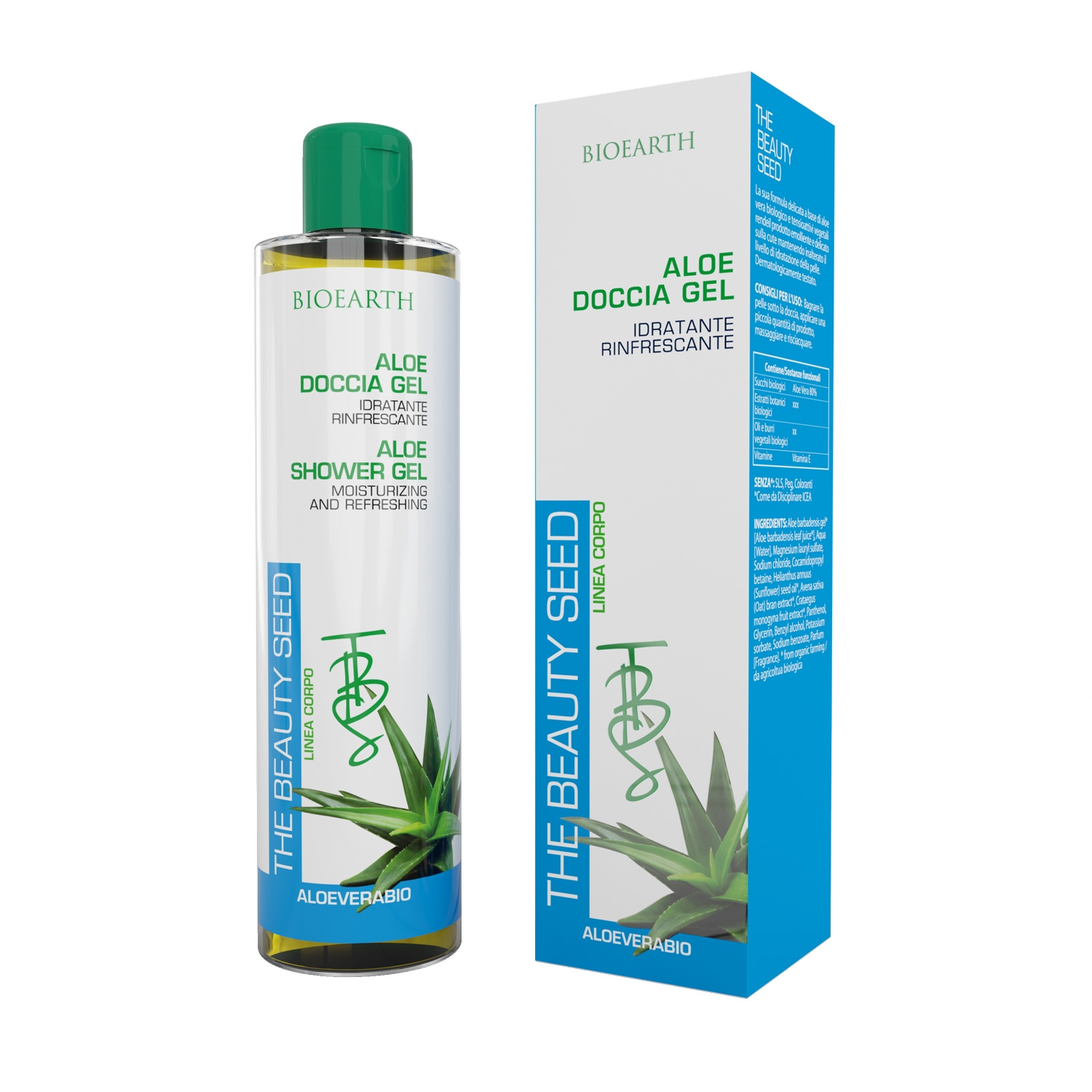 

Bioearth The Beauty Seeds Aloe Doccia Gel 250ml