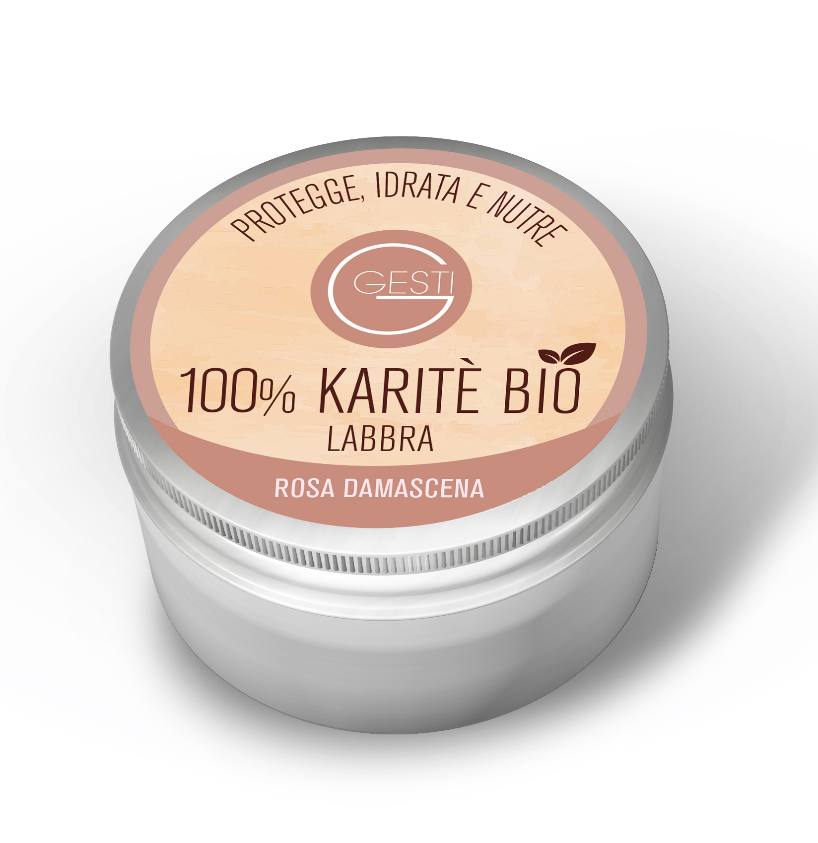 Image of Gesti 100% Karitè Bio Rosa Damascena Labbra 100ml033