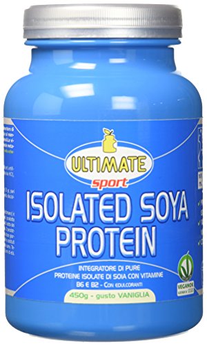 Image of Ultimate Isolated Soya Protein Integratore Alimentare Gusto Vaniglia 450g