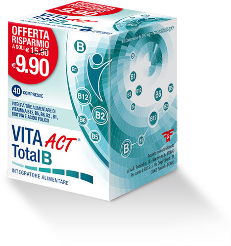 Image of Linea Act Vita Act Total B Integratore Alimentare 40 Compresse