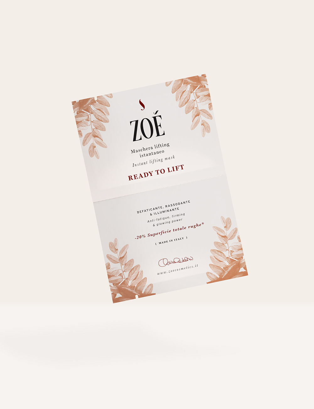 Image of Zoè Cosmetics Ready To Lift Maschera Liftante033