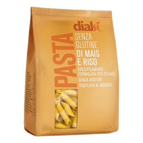 Image of Dialsì(R) Pasta Di Mais E Riso Senza Glutine Formato Penne Rigate 400g033