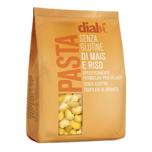 Dialsì(R) Pasta Di Mais E Riso Senza Glutine Formato Pipette 400g