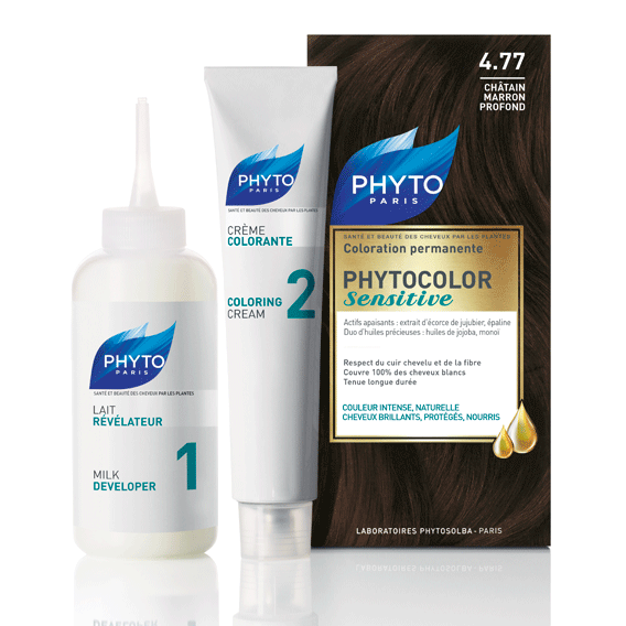 

Phyto Phytocolor Sensitive Colorazione Permanente Colore 4.77 Castano Marrone Intenso