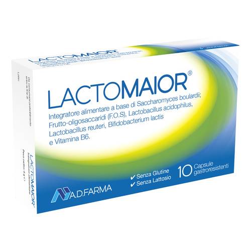 Image of Ad Farma Farmaceutici Lactomaior Integratore Alimentare 10 Capsule