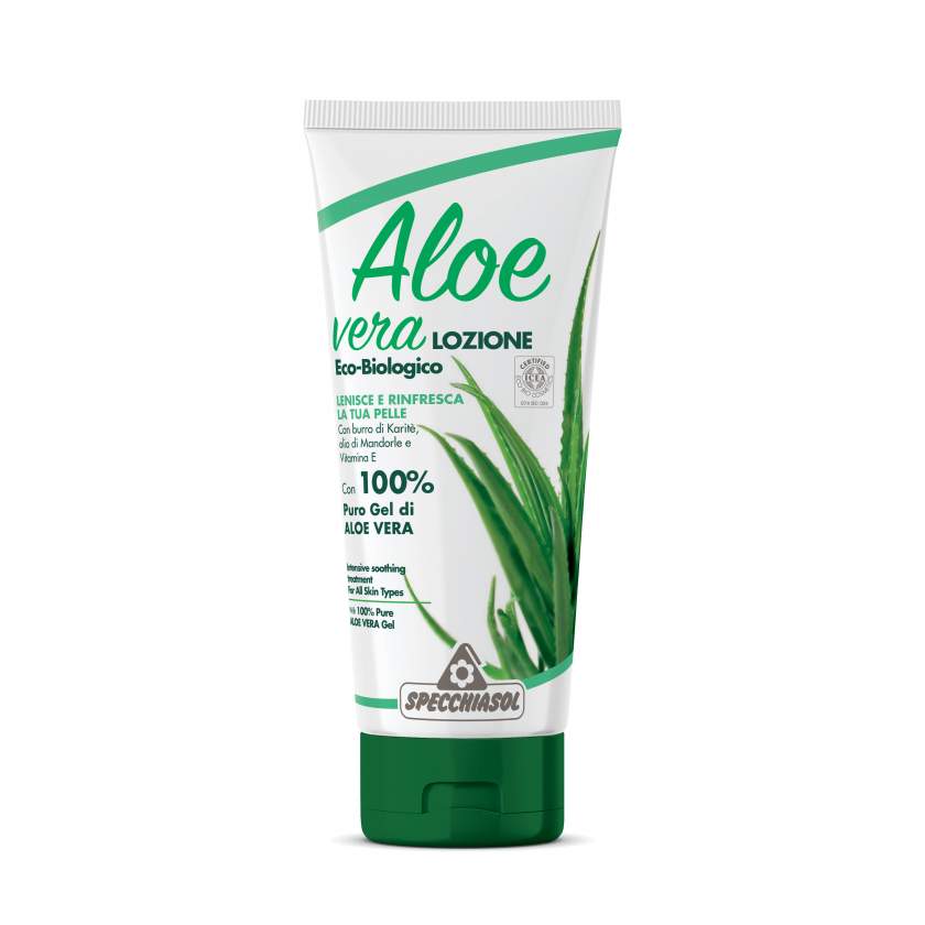 

Specchiasol Aloevera Lozione Eco - Bio Con Burro Di Karitè Olio Di Mandorle E Vitamina E 200ml