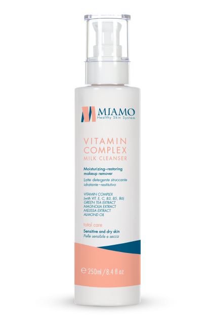 Image of Miamo Vitamin Complex Milk Cleanser Latte Detergente Struccante Nutriente Idratante 250ml 972038816