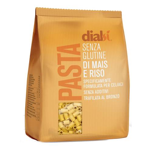 Image of Dialsì(R) Pasta Di Mais E Riso Senza Glutine Formato Tubetti 300g033