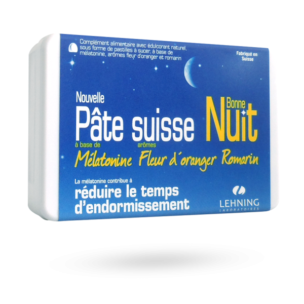 Image of Lehning Nouvelle Pâte Suisse Buona Notte Integratore Alimentare 40 Compresse