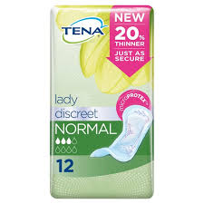 

TENA LADY DISCREET NORMAL X 12