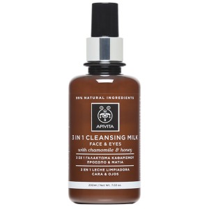 

Apivita 3in1 Cleansing Milk Detergente Viso Occhi Pelle Normale/Secca 200ml