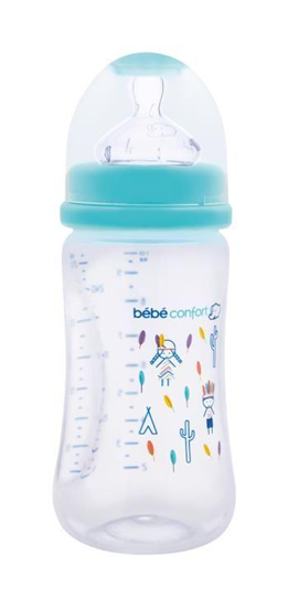 Image of Bebe Confort Biberon Classico a Collo Standard in PP 360ml Misura 2 Colore Azzurro033