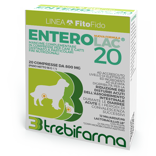 

Trebifarma Enterolac 20 Integratore Alimentare 20 Compresse