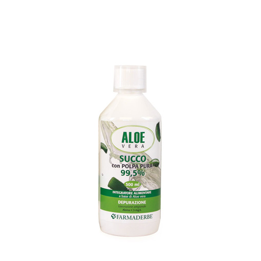 

Farmaderbe Aloe Vera Succo Polpa Pura Integratore Alimentare 500ml